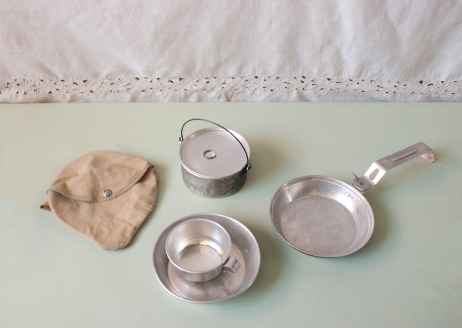 1950's60's Boy Scouts of American Mess Kit by ThrowbackArtifacts