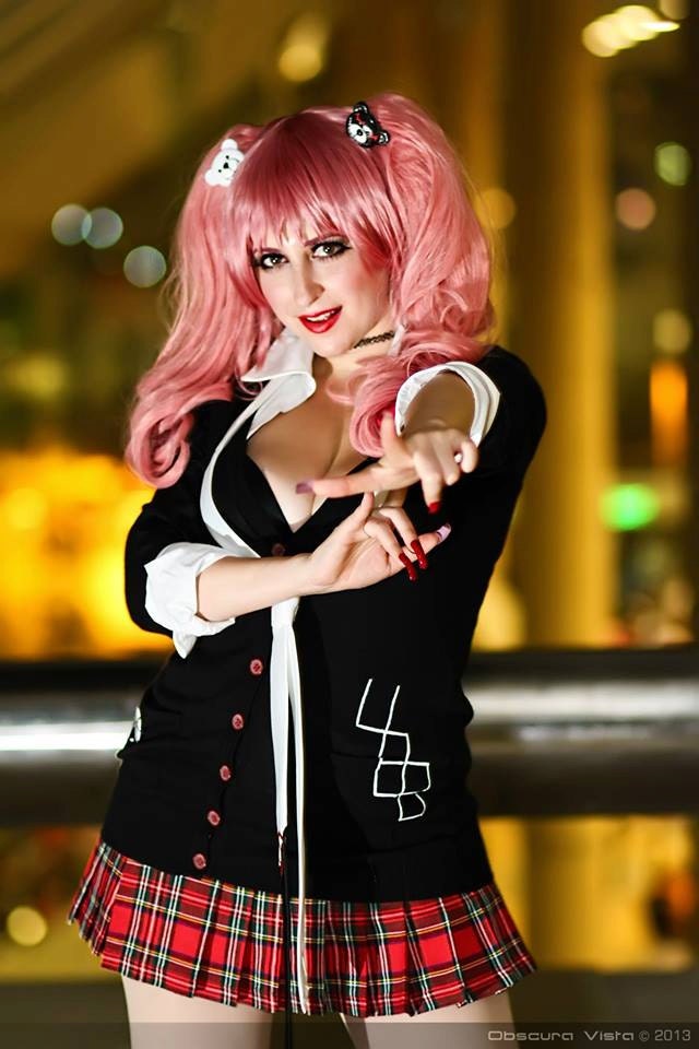 Junko Enoshima Dangan Ronpa Cosplay Costume 1349