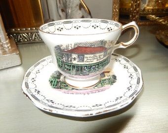 ENGLAND ROSINA TEACUP and Saucer