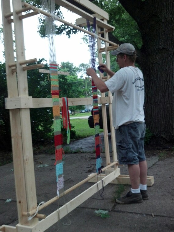 A Large Navajo Inspired Weaving Loom by KeylonStateParkLooms