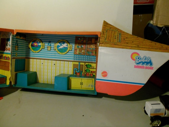 vintage barbie sailboat