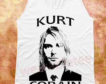 Kurt Cobain TShirts Nirvana TShirts Alternative Rock TShirts Vest Tank ...