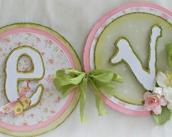 Shabby Chic Birthday Banner : Fairy Birthday Party