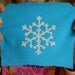 Snowflake Quilt Applique Pattern Design