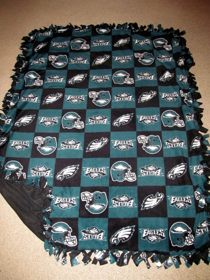 NFL Philadelphia Eagles Fleece Tie Blanket