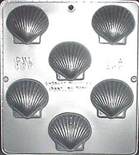 Scallop Shell Candy Mold for Chocolate Candy Making 127