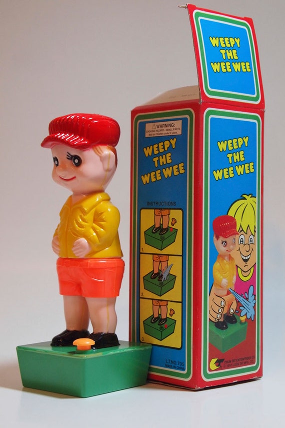 Weepy The Wee Wee Toy 80s Vintage Toy