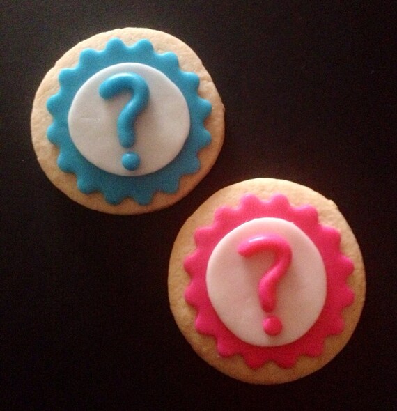 Gender Reveal Cookies