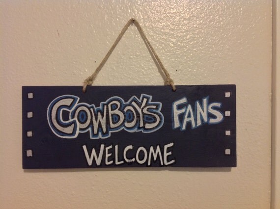 Dallas Cowboys Welcome Sign