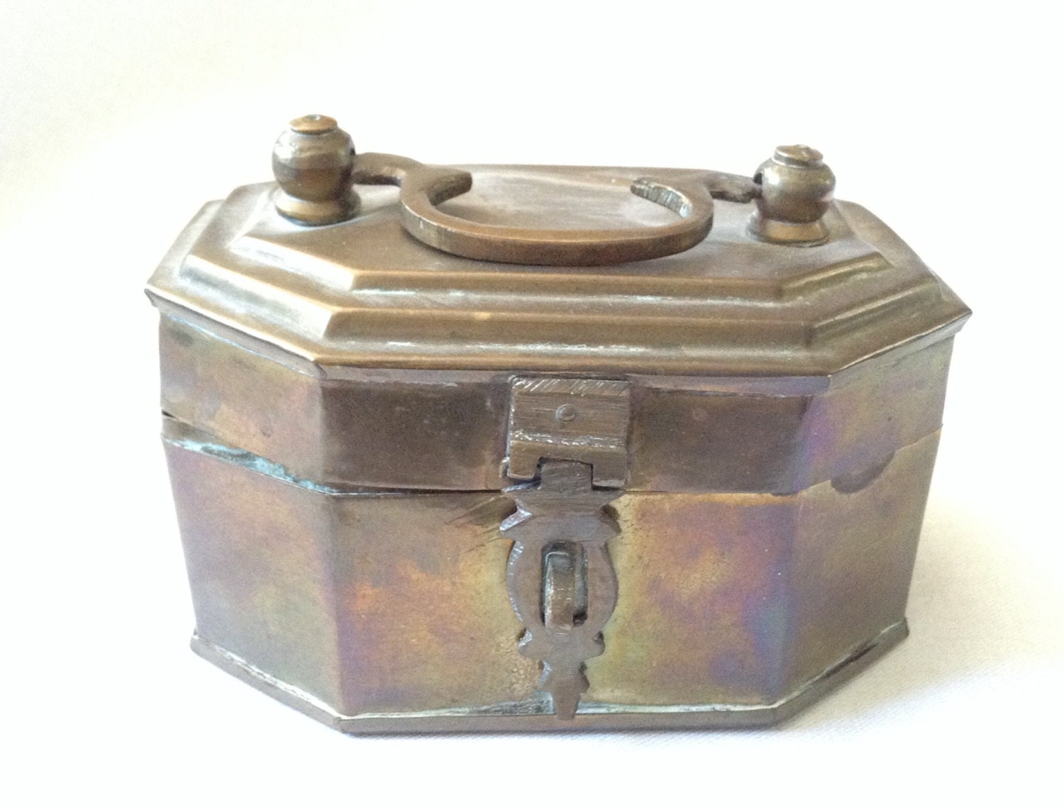 Vintage Brass Box