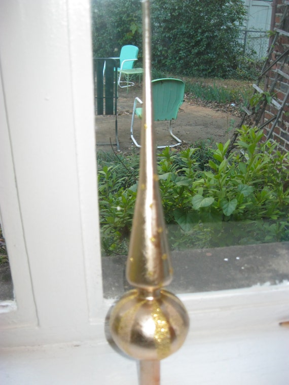 vintage christmas tree topper spire glitter vintage christmas tree topper spire glitter