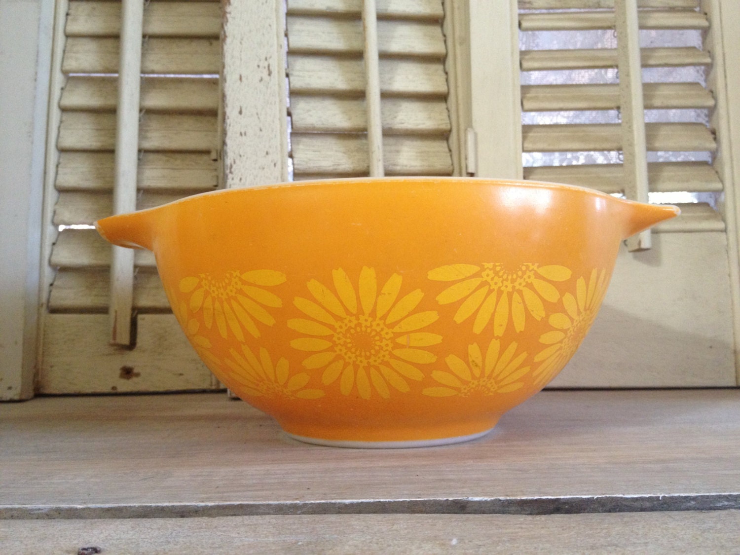 Pyrex Mixing Bowl Oven Ware Daisies Haute Juice