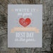 Write it on your heart - 8x10 Print