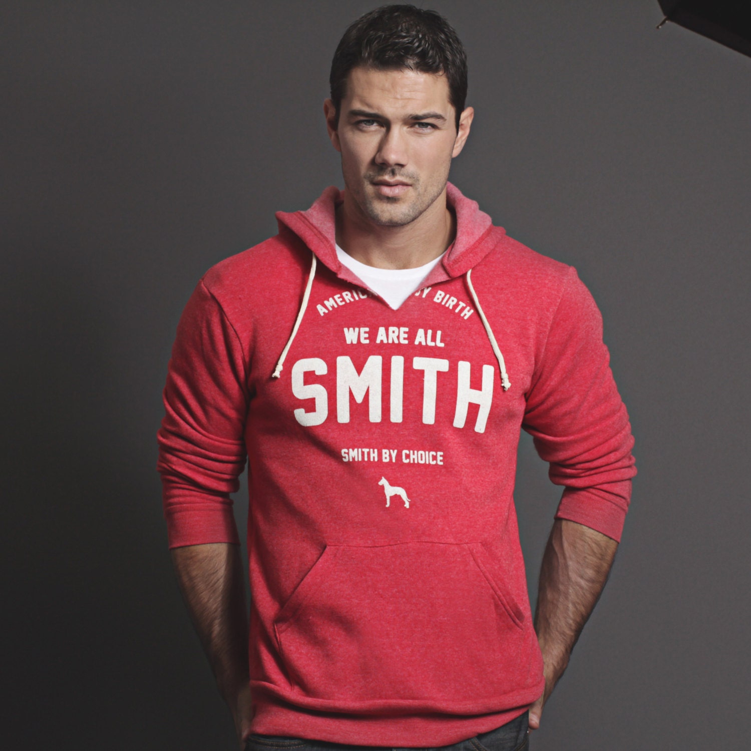 Hoodie Sweatshirt for men and women Super soft Unisex red