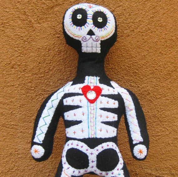 Day of The Dead Skeleton Doll