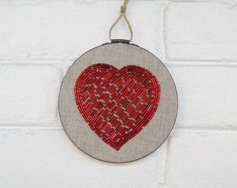 Red Wall Decor heart wall art | etsy Red Wall Decor heart wall art | etsy