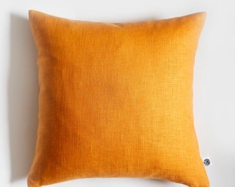 Yellow pillow - pillow covers - decorative pillows - throw pillows - sham - cushion case 0007