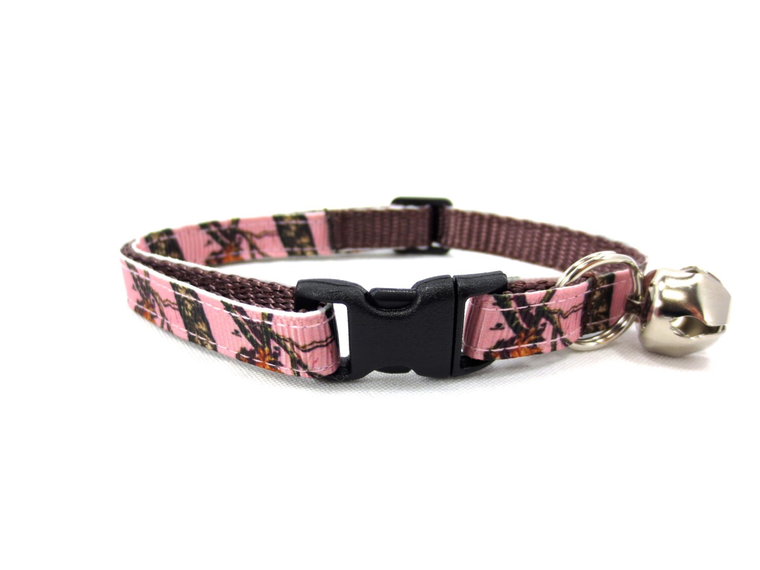 Pink Camo Cat Collar