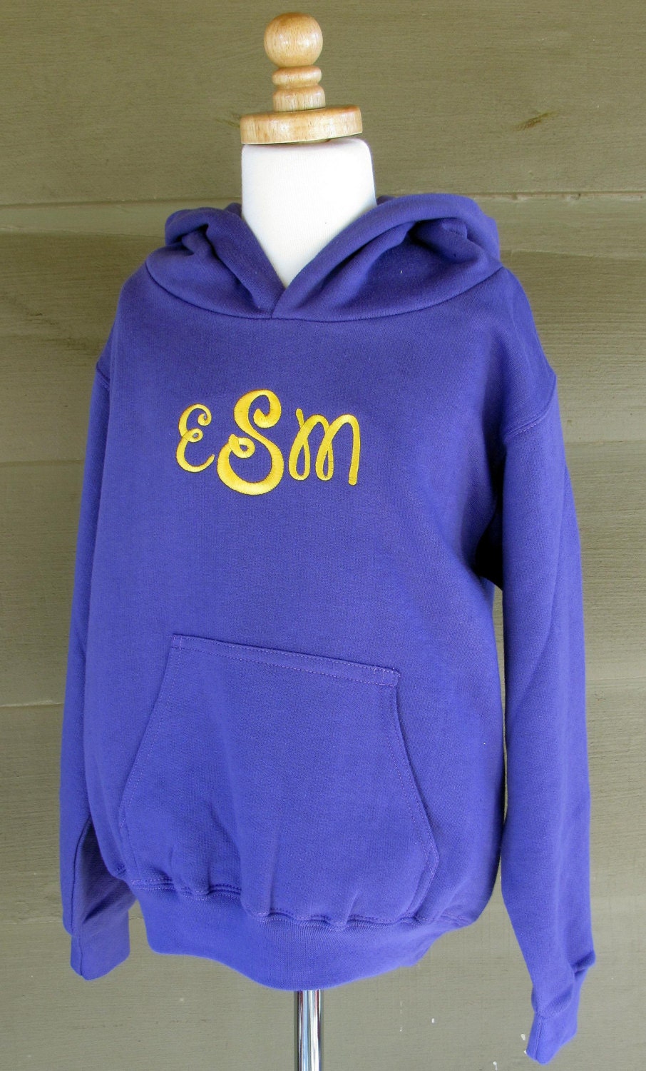 Monogram Sweatshirt Girls Hoodie Monogrammed Hoodie Hoodie
