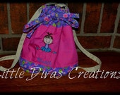 personalized dance bag for little girl