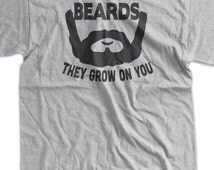 t shirts with beards on them