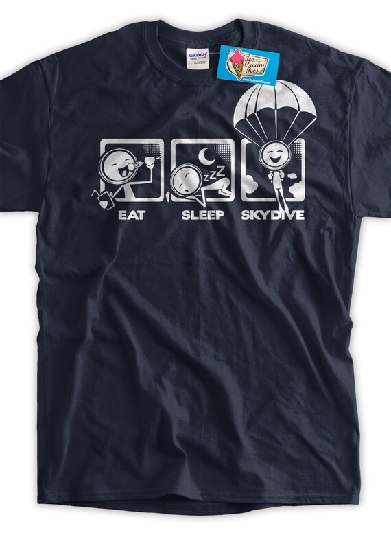 sky diving tee shirts