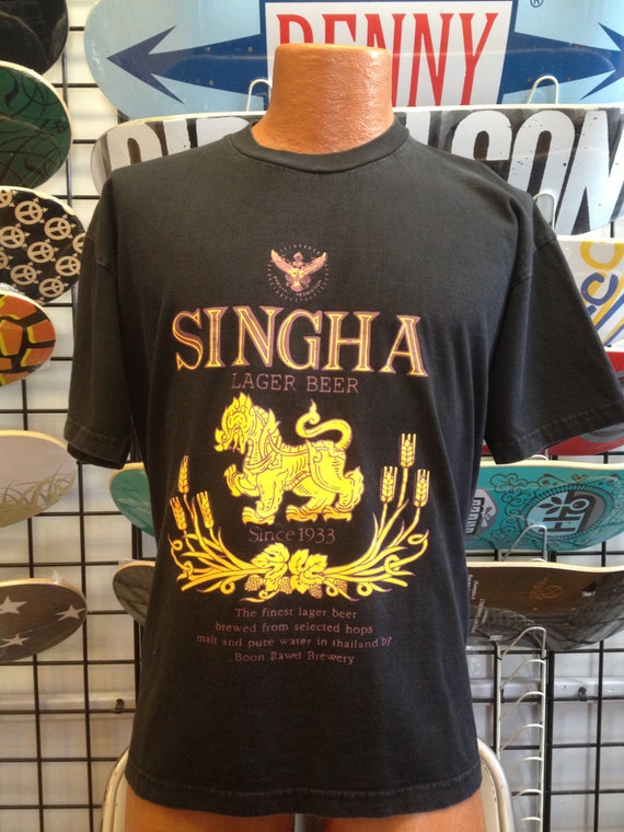 singha beer shirt