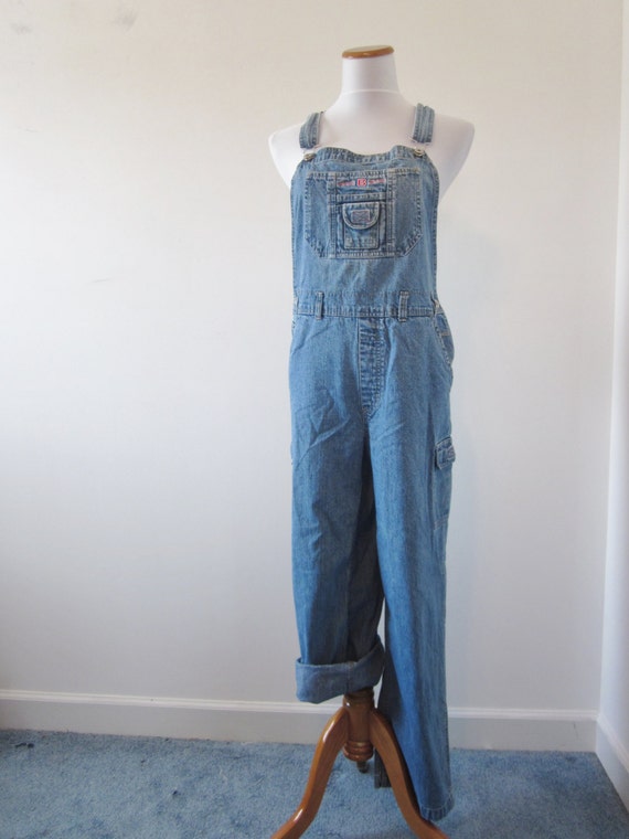 VIntage Womens Overalls Bib Overalls Denim Dungarees XL