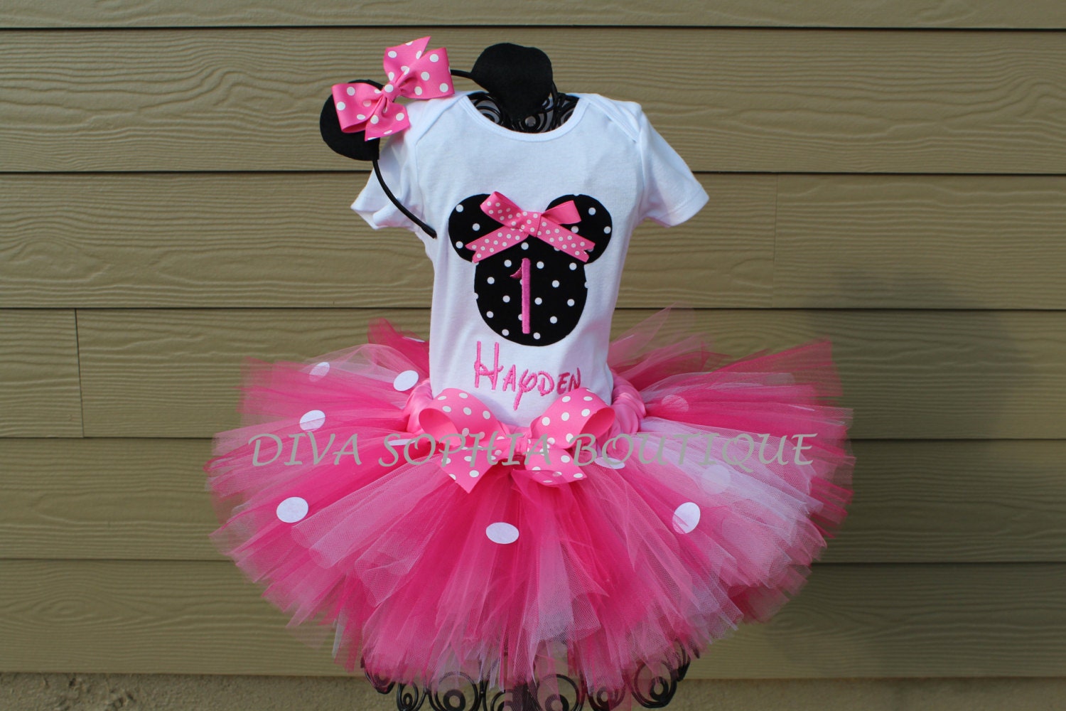 pink minnie mouse tutu