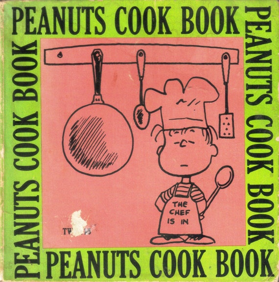 Vintage Charles Schulz Peanuts Cook Book 1969 Linus Charlie