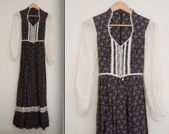 Gunne Sax Dress 70s Dress 1970s Dress 80s Dress 1980s Dress Boho ...