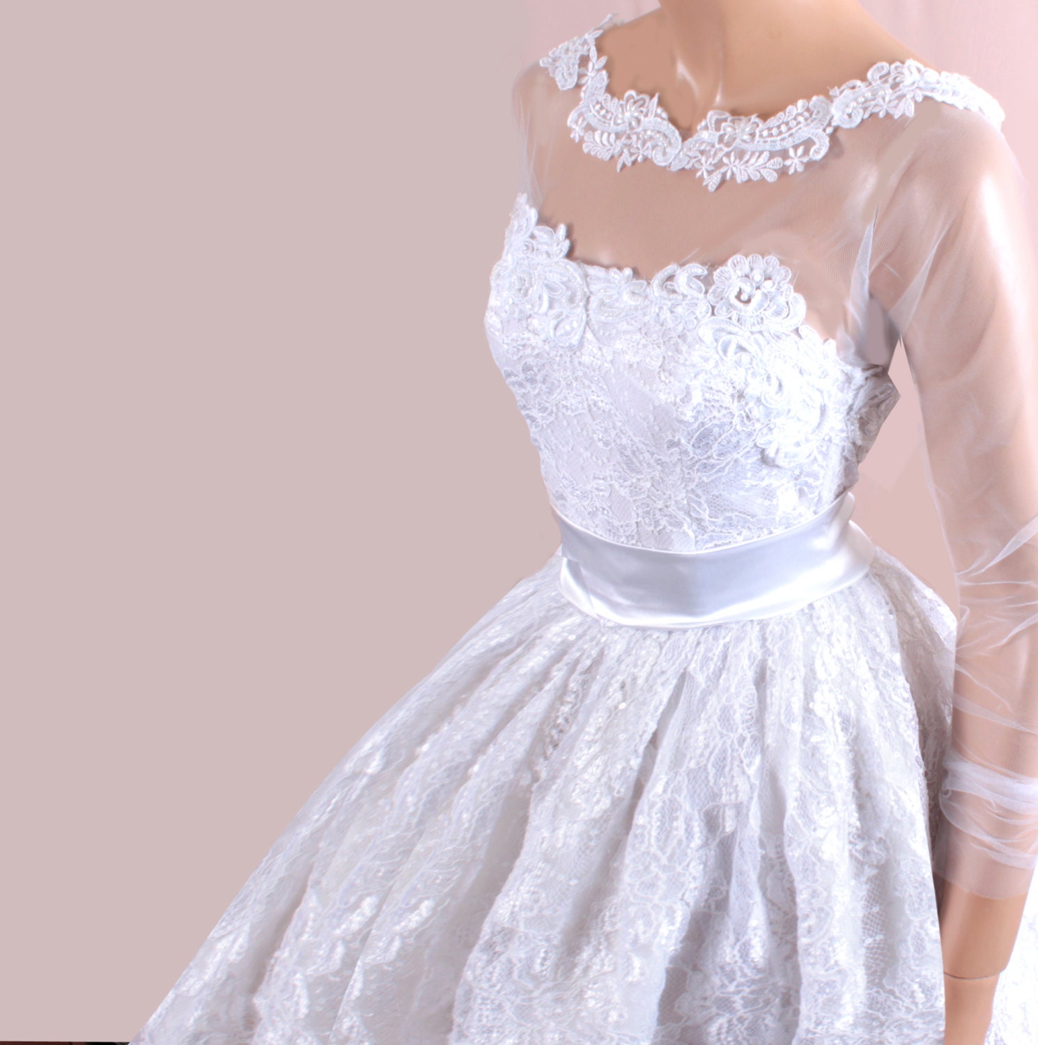  Plus Size wedding lace dresses tulle by UpToDateFashion 