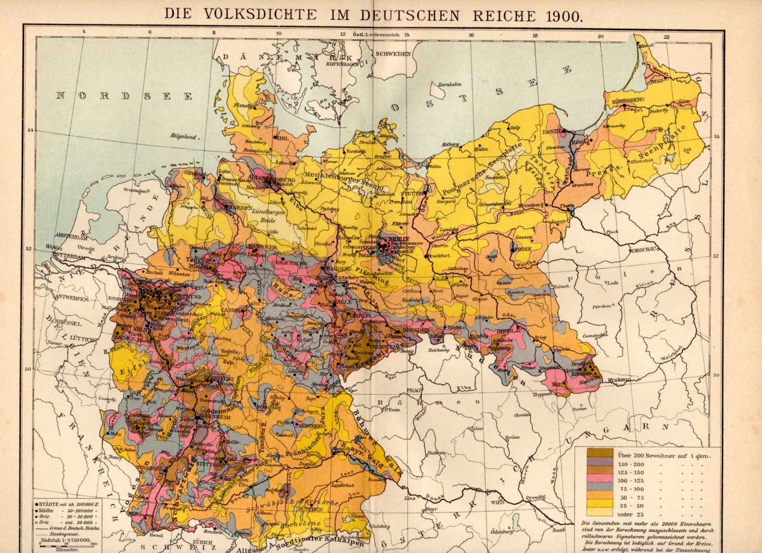 Was overpopulation in Germany ever a concern for the Imperial German