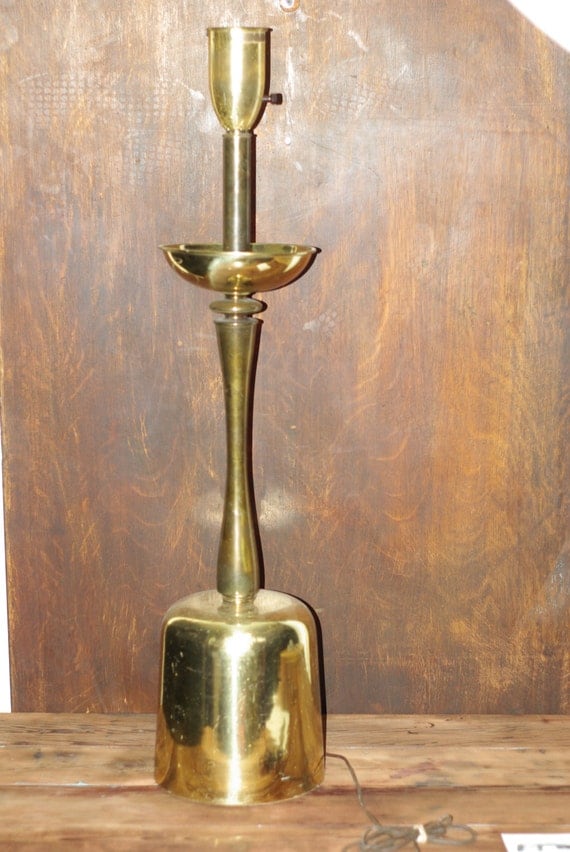 Items Similar To Vintage Rembrandt Torchiere Floor Lamp Brass Unique Design With Tray And Large 9182