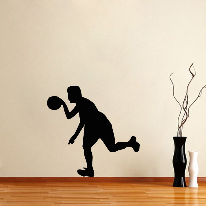 Wall Decals Basketball Players Sport Game Team Home by DecalHouse
