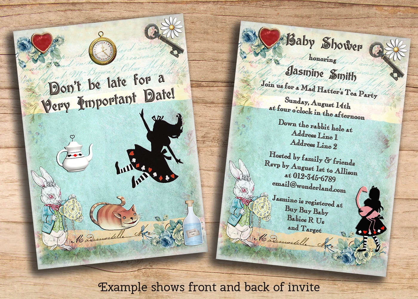 Alice In Wonderland Baby Shower / Birthday by ...