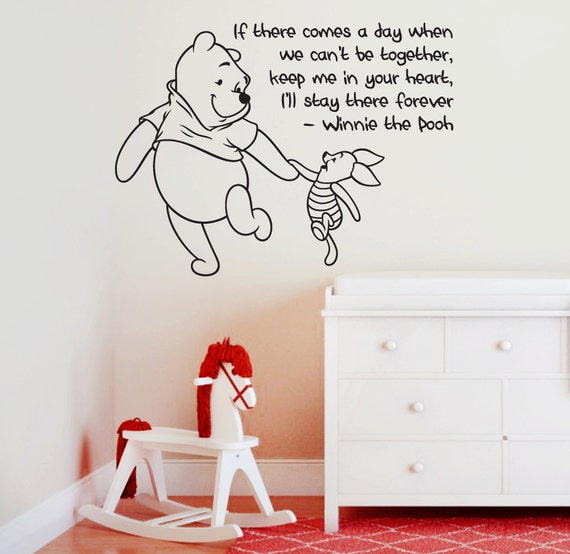 Winnie the Pooh wall decal children room decor by newpoint on Etsy