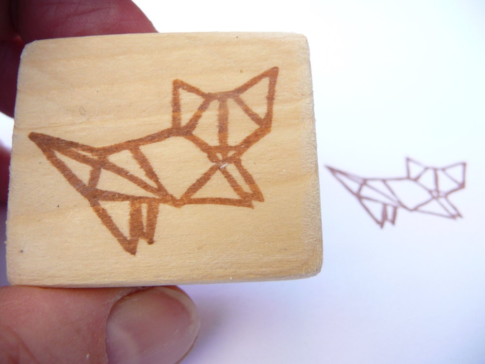 Chat debout origami par Kraftille