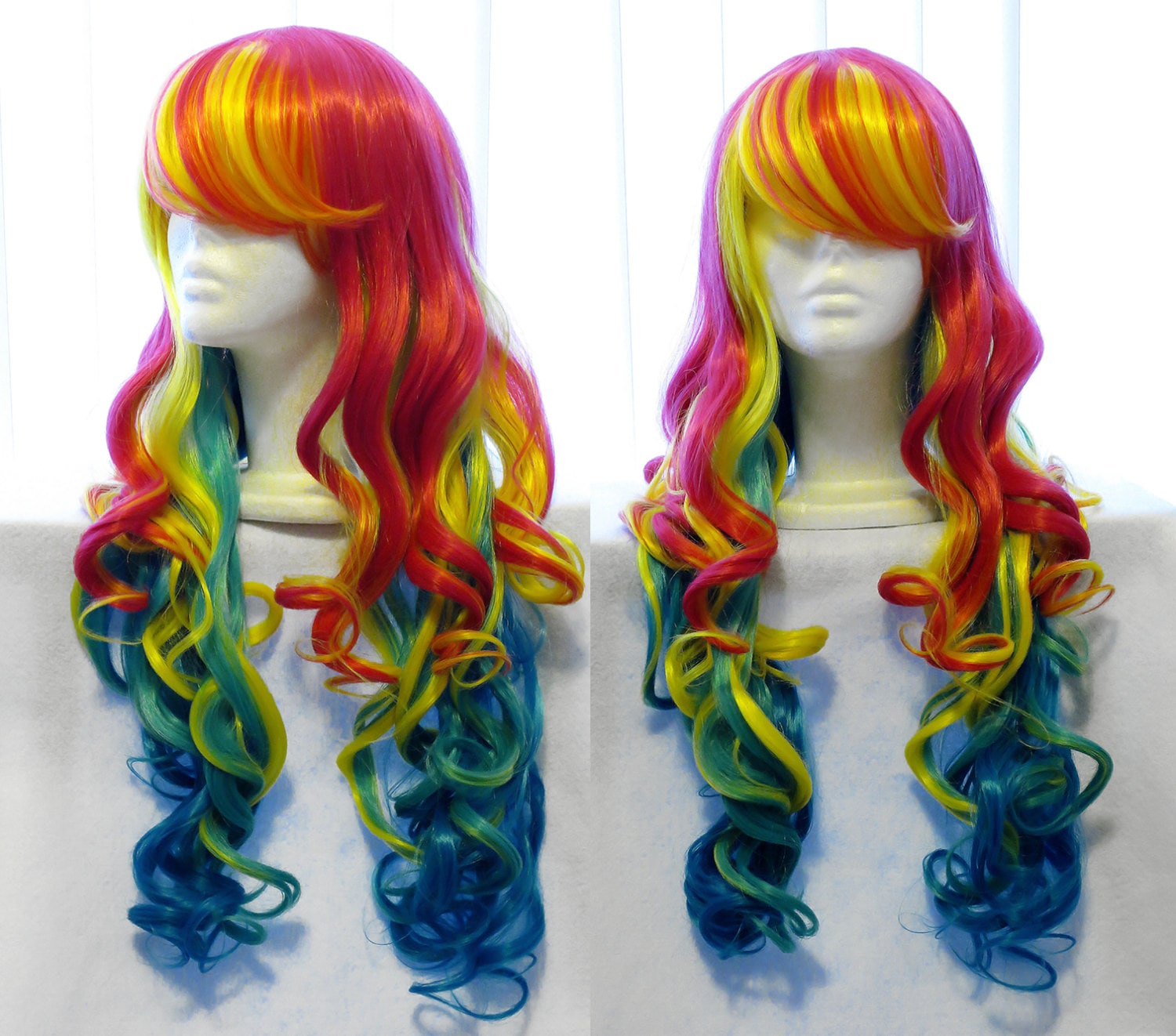 Bright Colorful Rainbow Wig Gradient Rainbow By Colorbeastwigs Coloring Wallpapers Download Free Images Wallpaper [coloring654.blogspot.com]