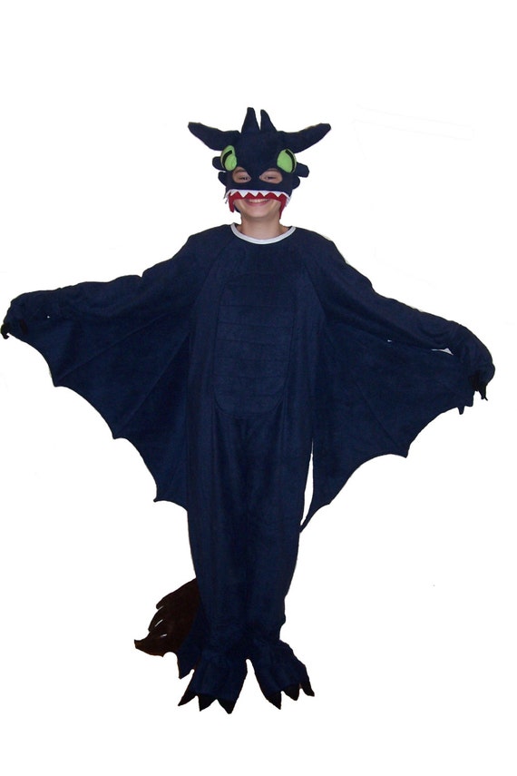 How to train your Dragon Night Fury Toothless Inspired Costume