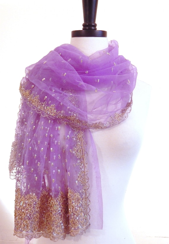 lavender shawl for wedding