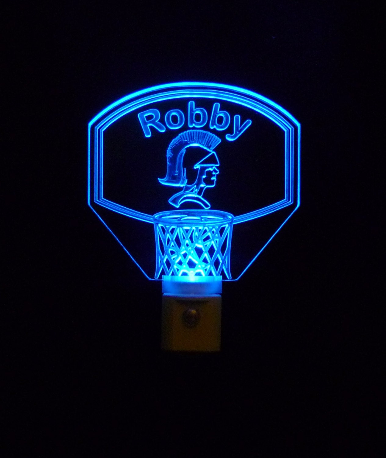 Personalized Basketball Night Light with by UniqueLEDProducts
