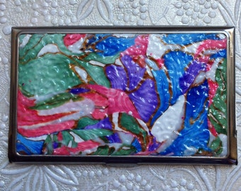 Polymer Clay Business Card Holder