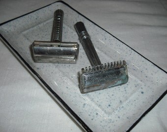 Vintage Gem Micromatic Safety Razor, Gillette Safty Razor, Single Edge Razor, Double Edge Safety Razor