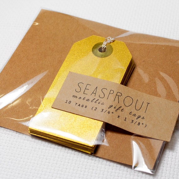 items-similar-to-10-bright-gold-metallic-gift-tags-handmade-tags