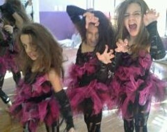 Coffin Zombie Sleeves - teen preteen girls zombie arm warmers mouldy gray & black - Halloween costume accessories kids zombie costume