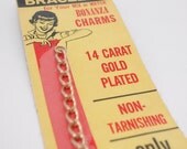 Vintage Charm Bracelet in Package - Dead Stock