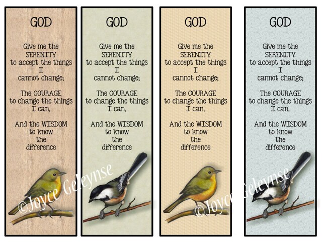 Serenity Prayer Short Version Lovesvg Free Printable Serenity 