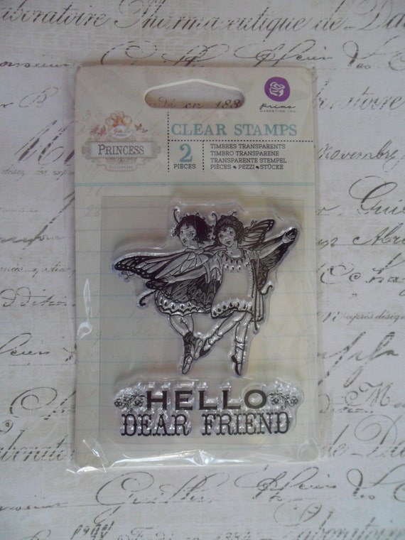 Prima Clear Cling Stamps Princess Collection by TinTiaraTrims