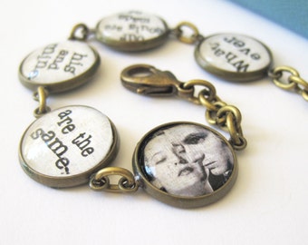 Emoji Antique Brass Bracelet By Byelena On Etsy